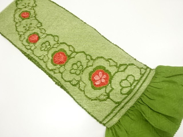 JAPANESE KIMONO / OBIAGE FOR FURISODE / SHIBORI / SILK